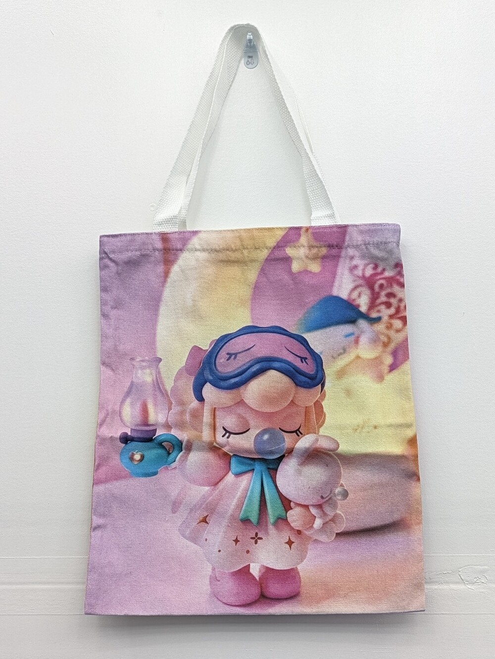 Nanci Rolife Collectible Figure Double Sided Canvas Tote Bag with Zipper NEW